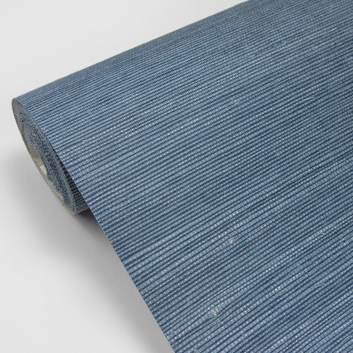 Advantage 4018-0003 Lamphu Blue Sisal Grasscloth Wallpaper