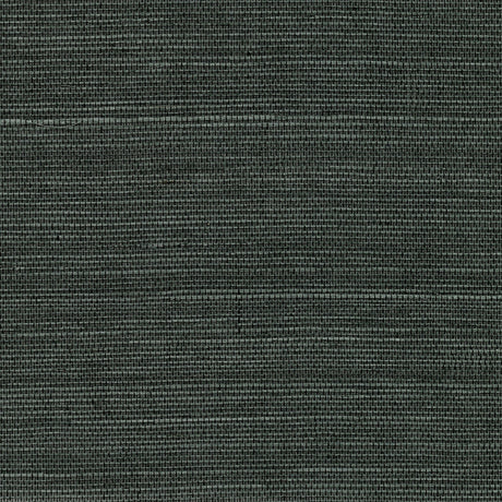 Eade’s Kowloon Charcoal Sisal Grasscloth Wallpaper Charcoal