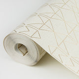 A-Street Prints 4019-86403 Paititi Gold Diamond Trellis Wallpaper