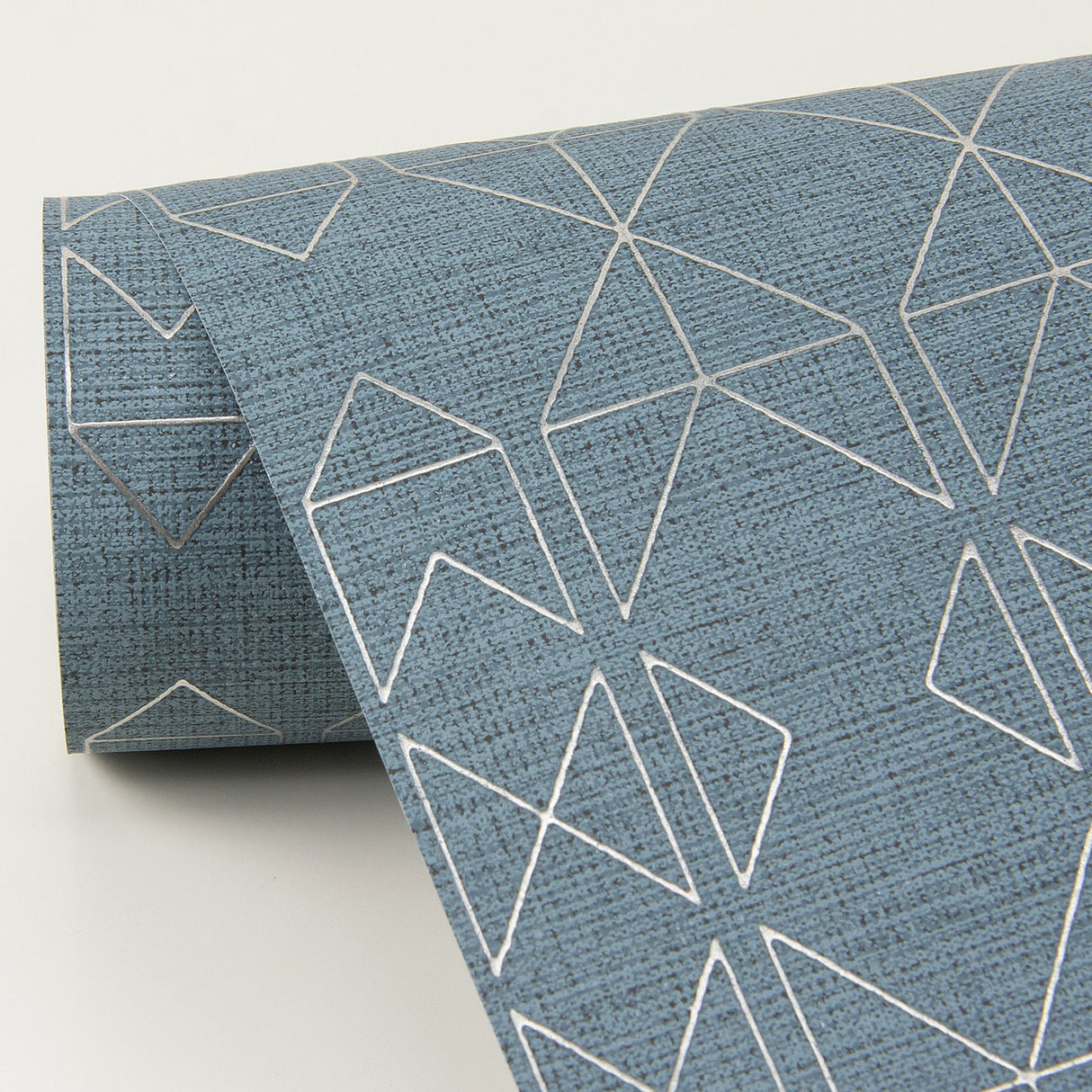 A-Street Prints 4019-86404 Paititi Denim Diamond Trellis Wallpaper