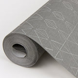 A-Street Prints 4019-86405 Paititi Sterling Diamond Trellis Wallpaper