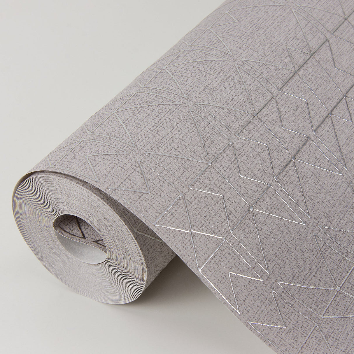 A-Street Prints 4019-86406 Paititi Silver Diamond Trellis Wallpaper