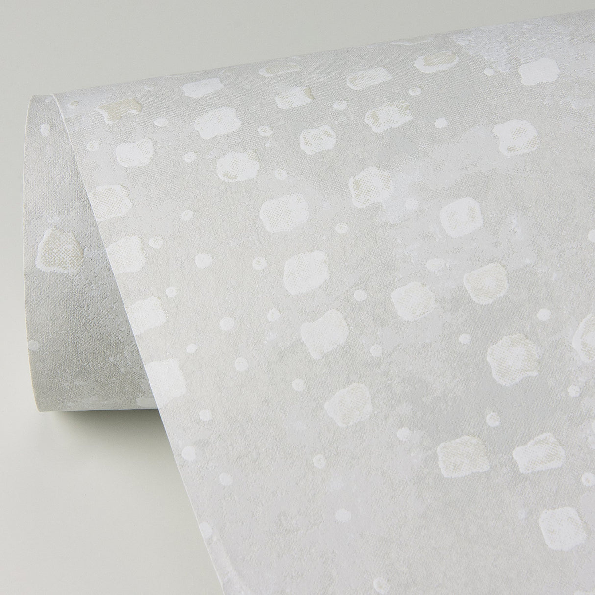 A-Street Prints 4019-86412 Felsic Platinum Studded Cube Wallpaper