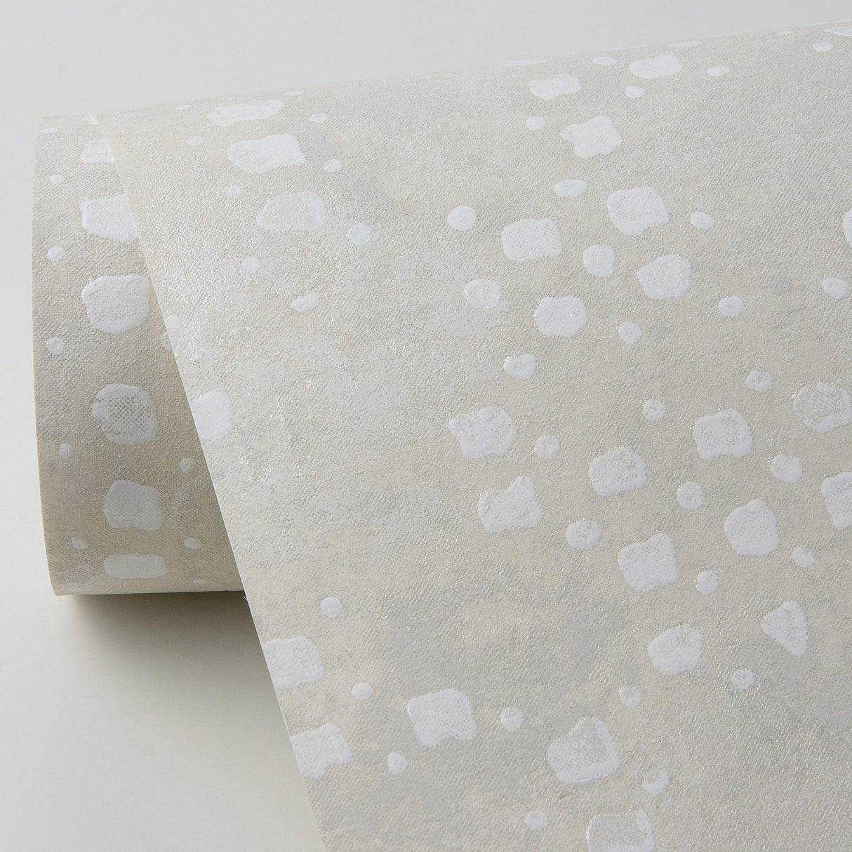 A-Street Prints 4019-86413 Felsic Cream Studded Cube Wallpaper