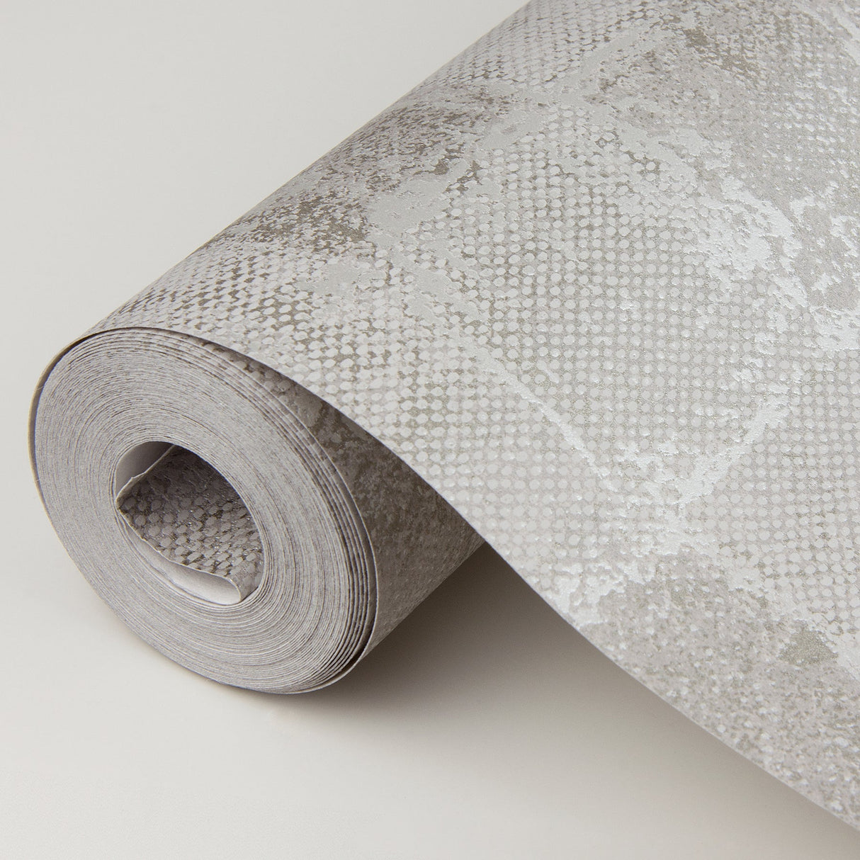 A-Street Prints 4019-86421 Varak Silver Checkerboard Wallpaper