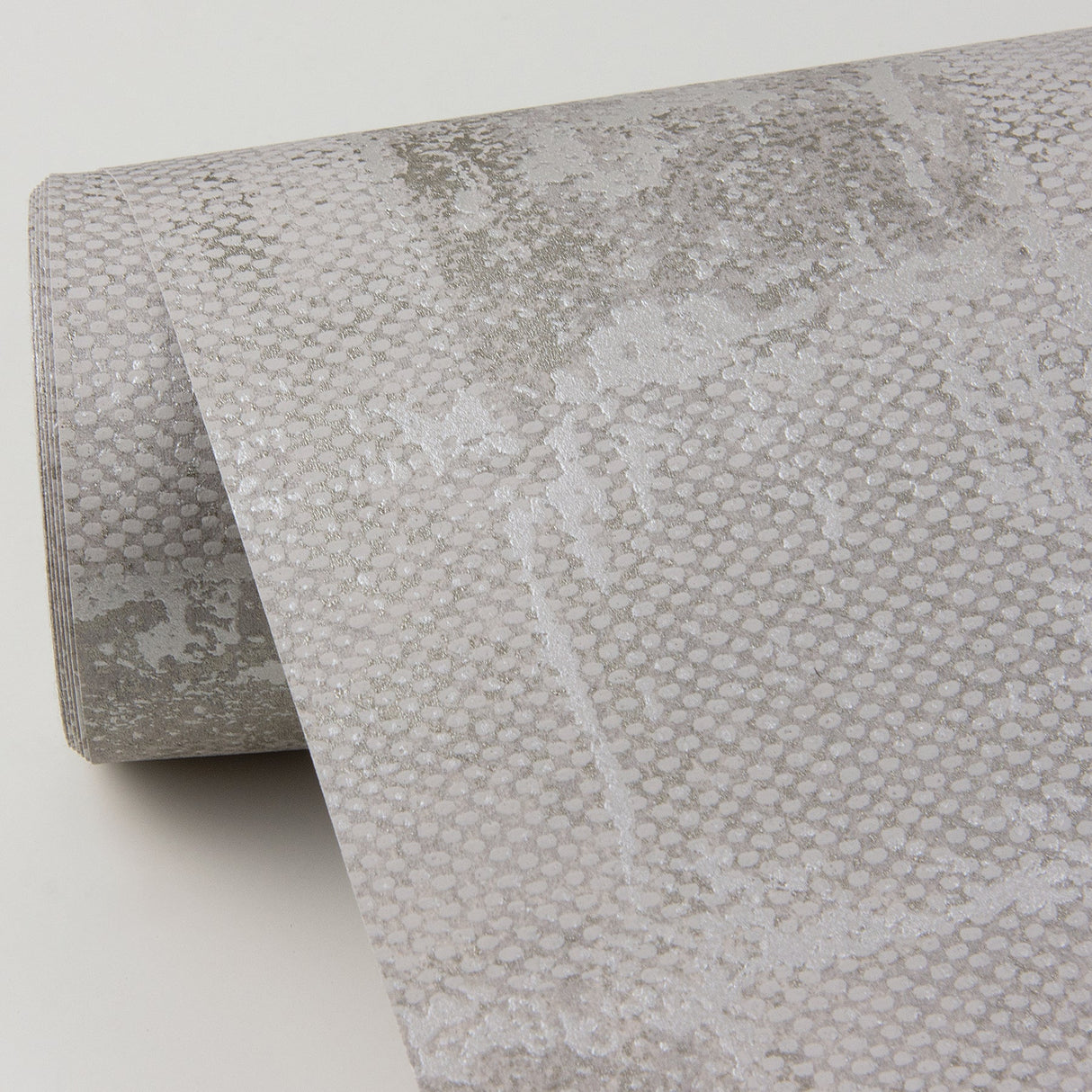 A-Street Prints 4019-86421 Varak Silver Checkerboard Wallpaper