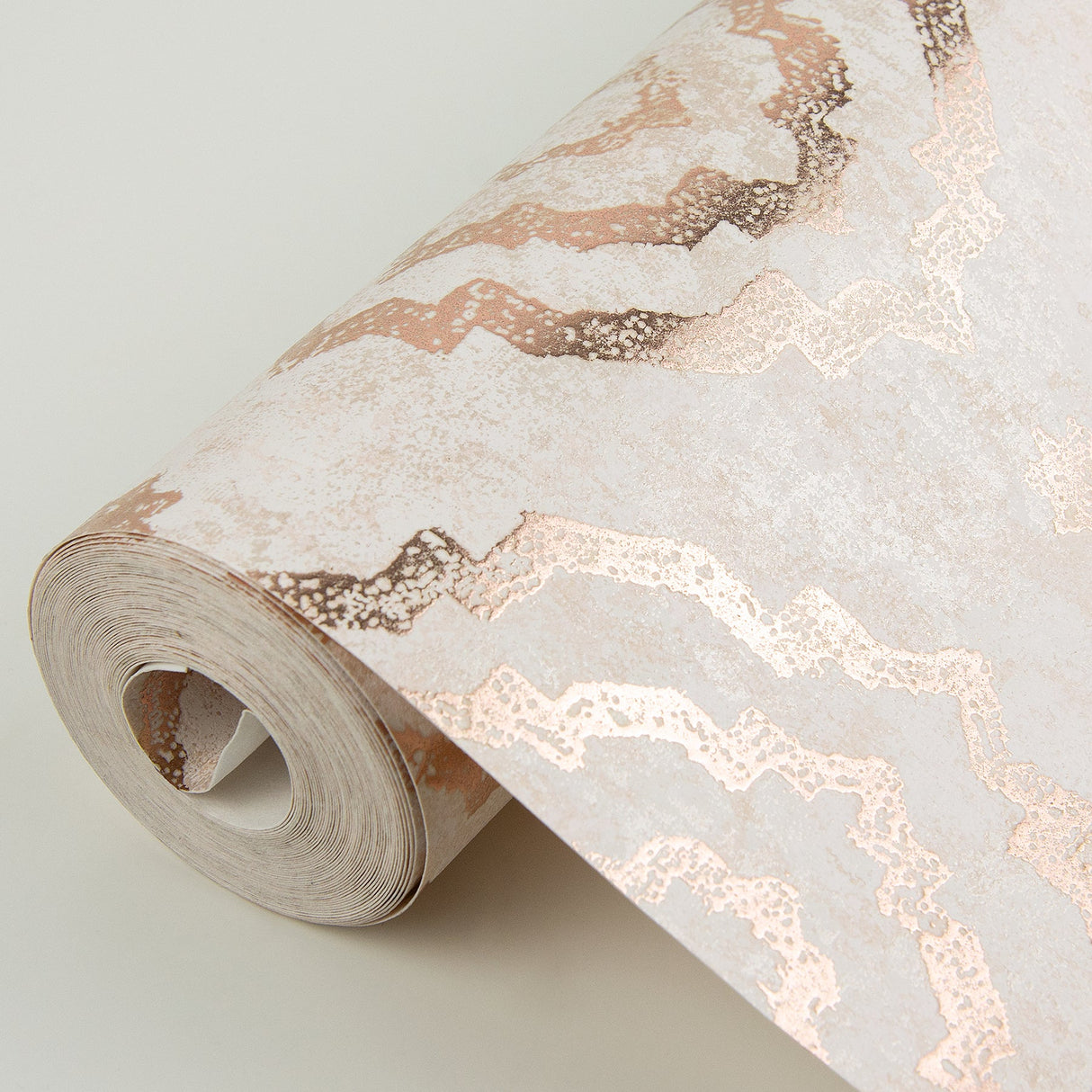 A-Street Prints 4019-86423 Uma Rose Gold Star Medallion Wallpaper