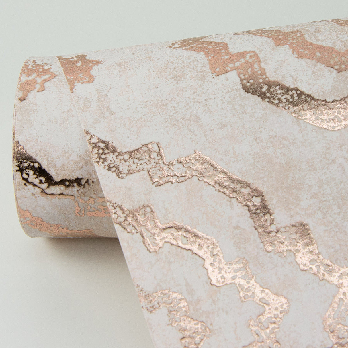A-Street Prints 4019-86423 Uma Rose Gold Star Medallion Wallpaper