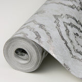 A-Street Prints 4019-86425 Uma Silver Star Medallion Wallpaper