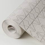 A-Street Prints 4019-86436 Paititi Rose Gold Diamond Trellis Wallpaper