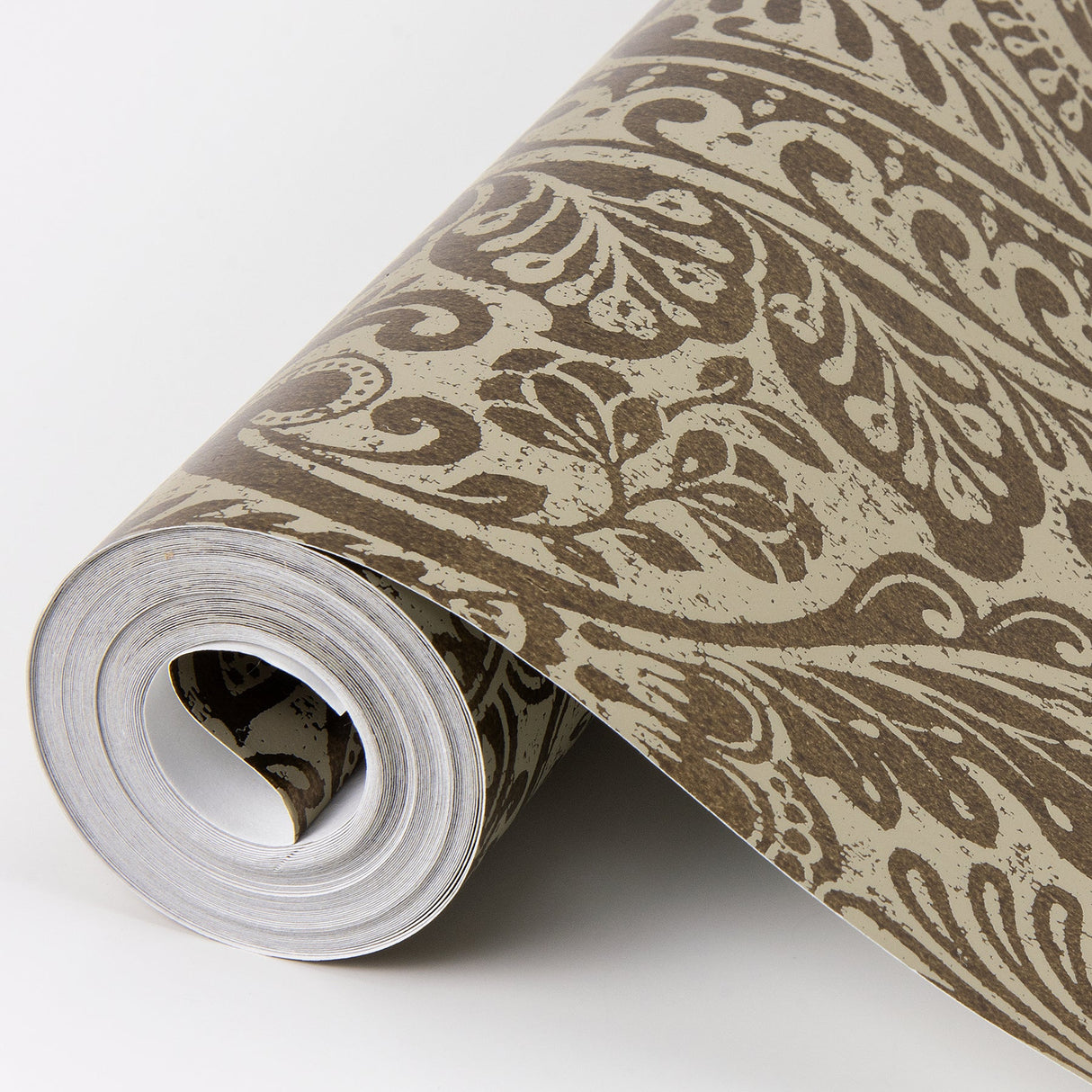 A-Street Prints 4019-86440 Artemis Bronze Floral Damask Wallpaper
