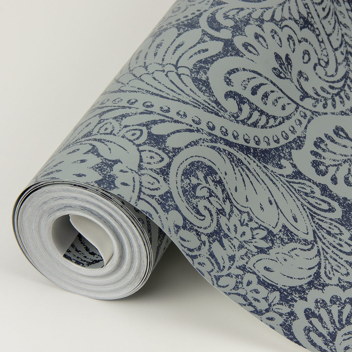 A-Street Prints 4019-86442 Artemis Sapphire Floral Damask Wallpaper