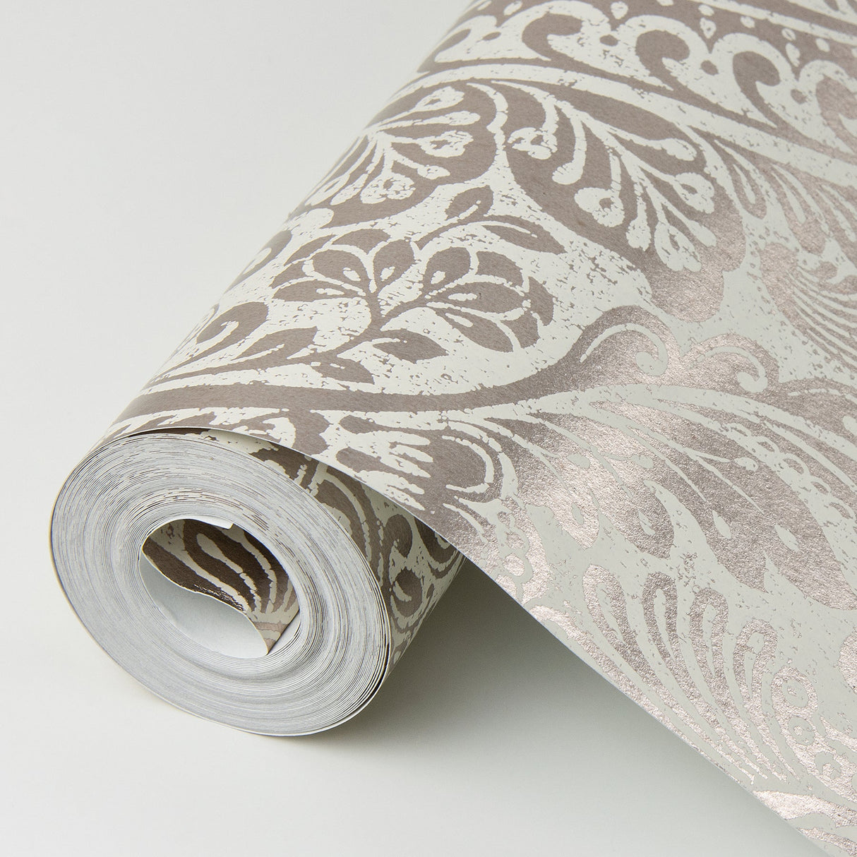 A-Street Prints 4019-86445 Artemis Rose Gold Floral Damask Wallpaper