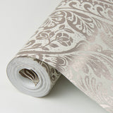 A-Street Prints 4019-86445 Artemis Rose Gold Floral Damask Wallpaper