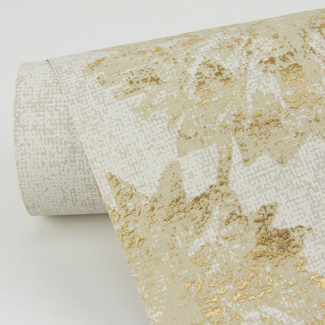A-Street Prints 4019-86460 Kala Gold Floral Wallpaper