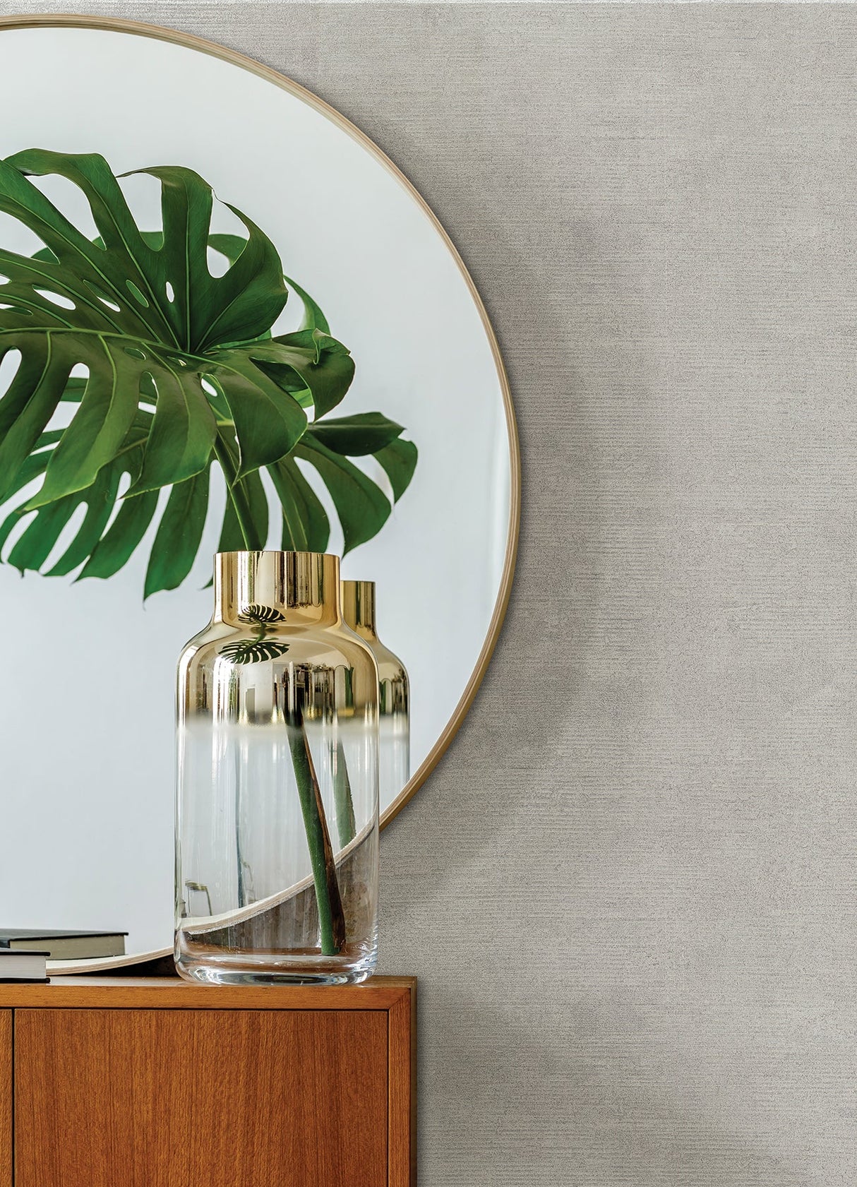 A-Street Prints 4019-86490 Tanso Silver Textured Wallpaper