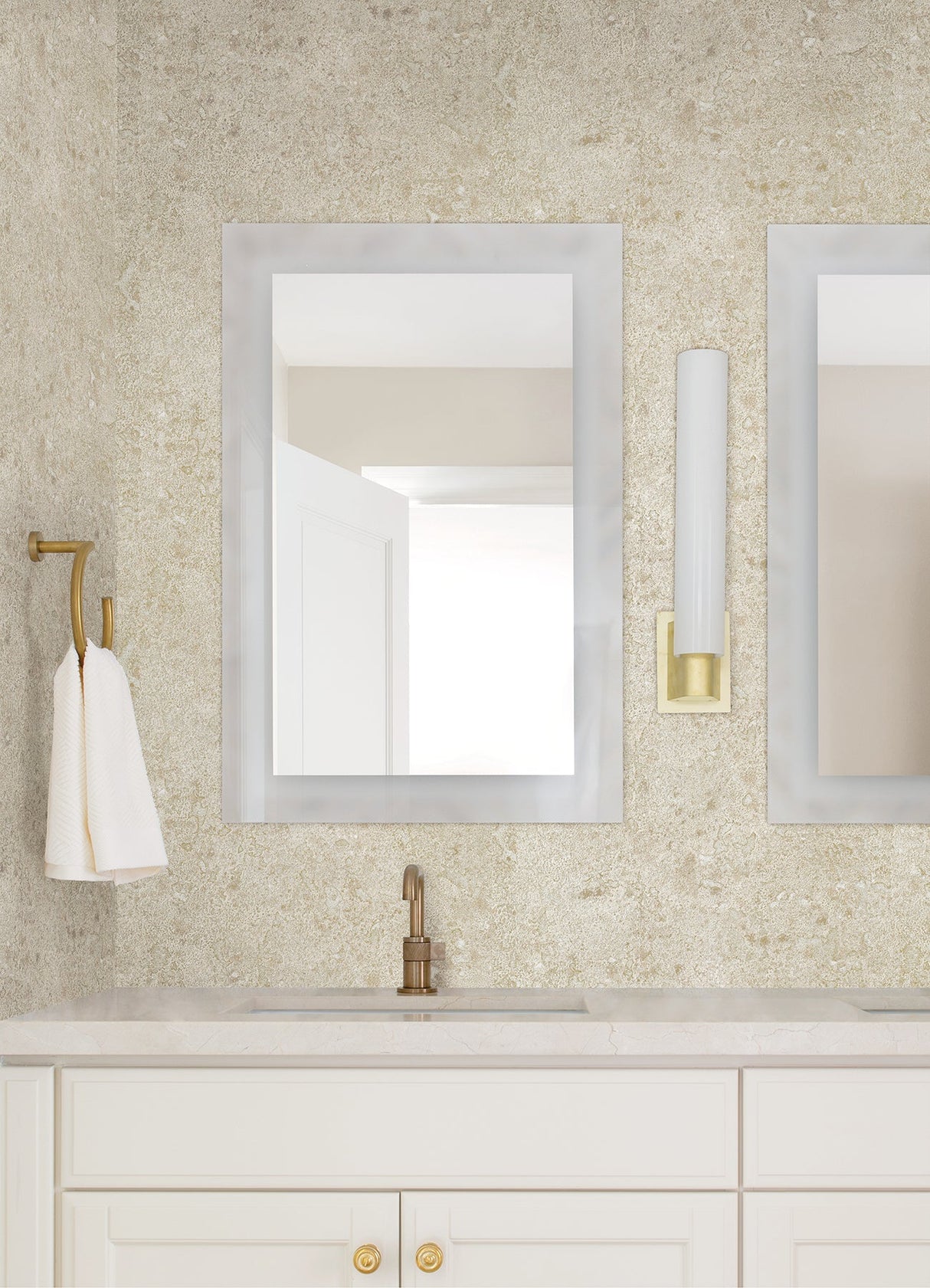 A-Street Prints 4019-86495 Kulta Rose Gold Cemented Wallpaper