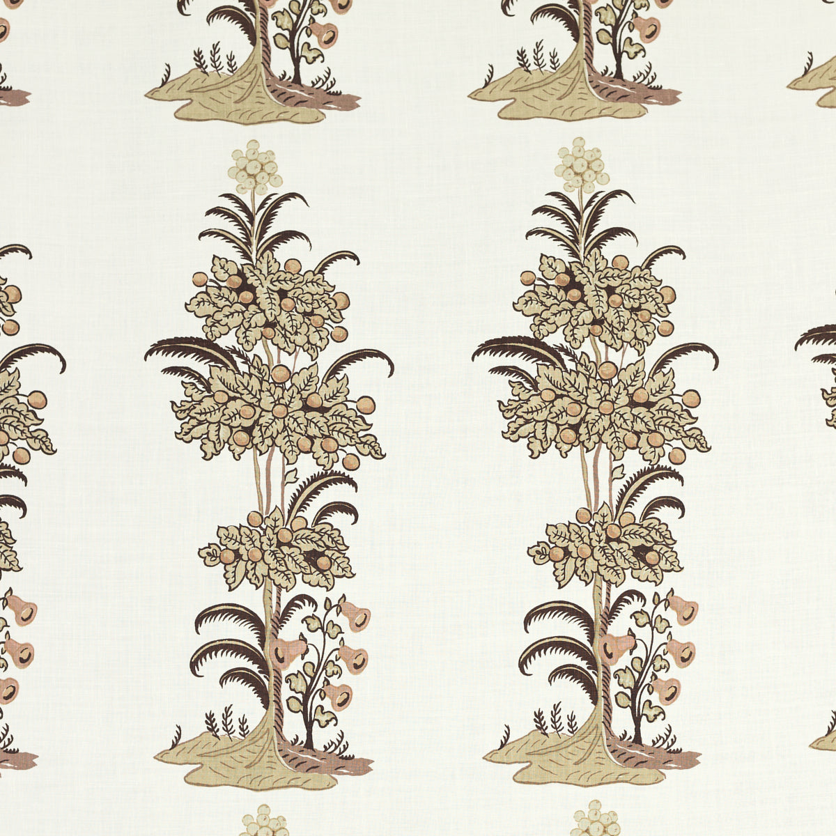 Schumacher 401B23 MANDARIN in CARDAMON Fabric - RAOUL TEXTIL