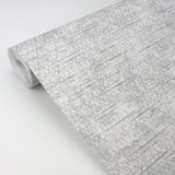 Advantage 4020-75819 Elias Light Grey Gridline Wallpaper