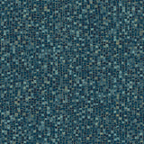 Advantage 4020-78401 Ziggy Teal Stone Mosaic Wallpaper