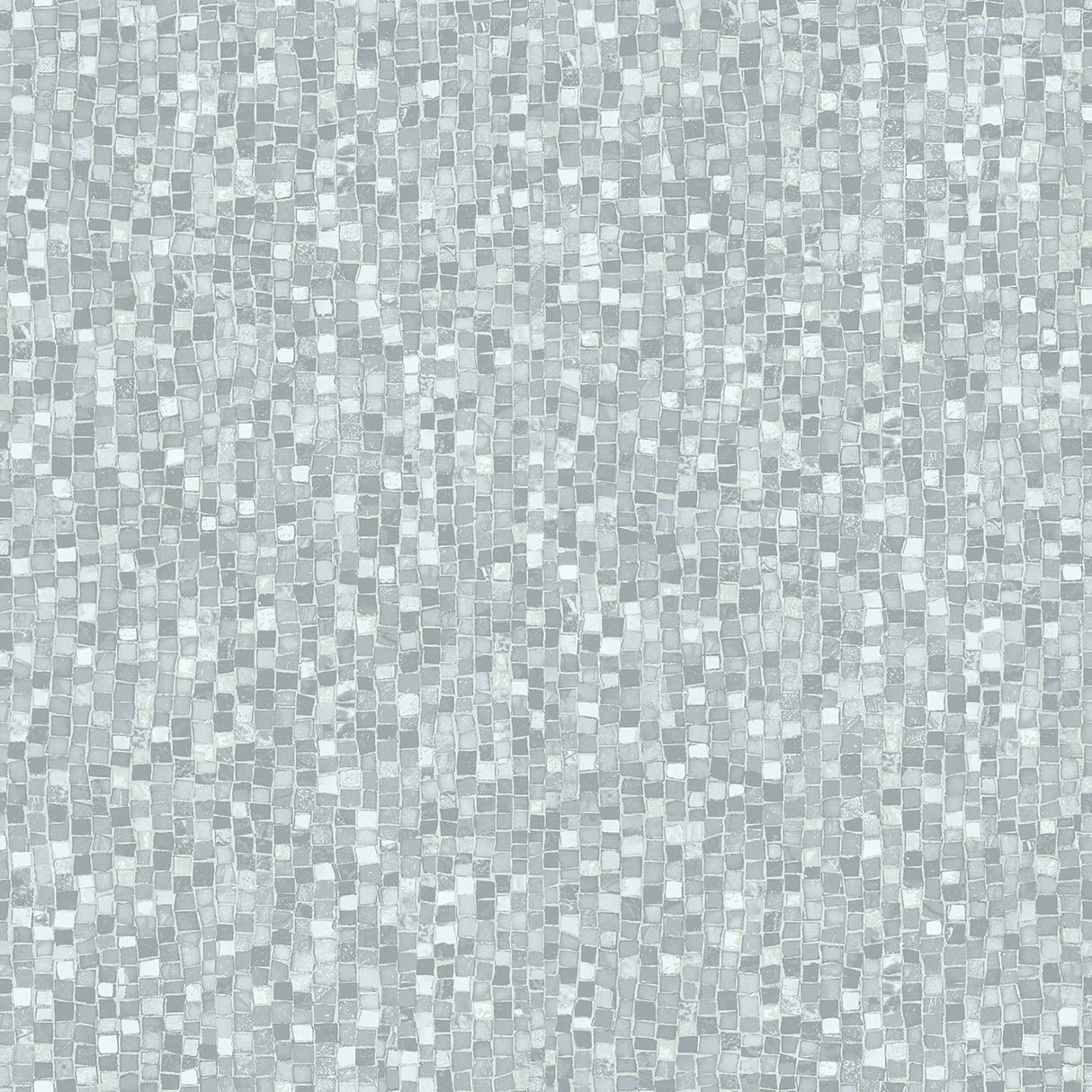 Advantage 4020-78409 Ziggy Grey Stone Mosaic Wallpaper