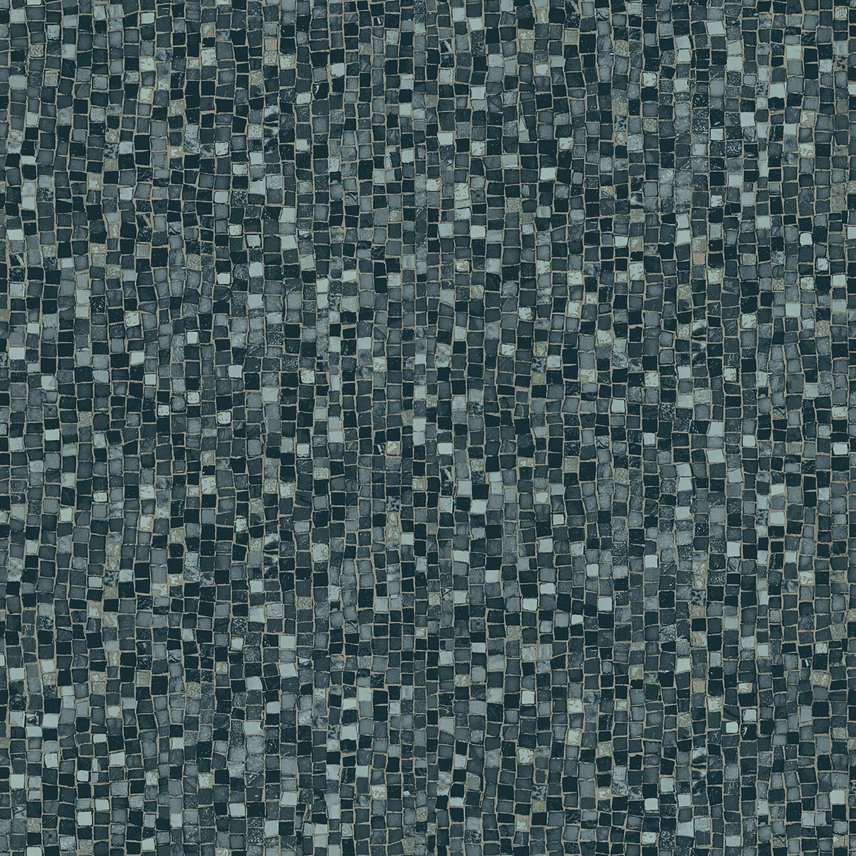Advantage 4020-78419 Ziggy Charcoal Stone Mosaic Wallpaper