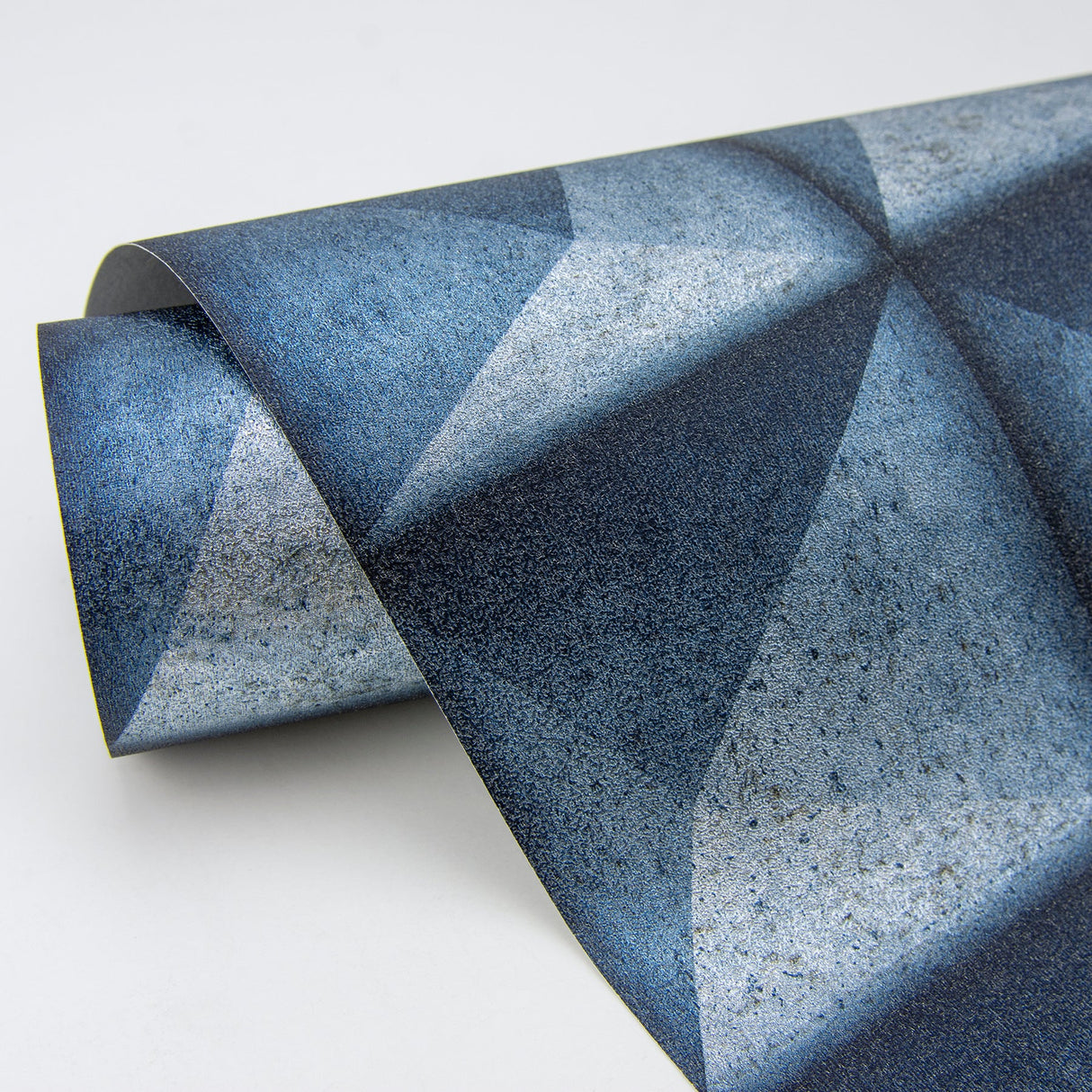 Advantage 4020-78601 Dax Teal 3D Geometric Wallpaper