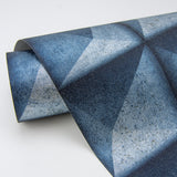 Advantage 4020-78601 Dax Teal 3D Geometric Wallpaper