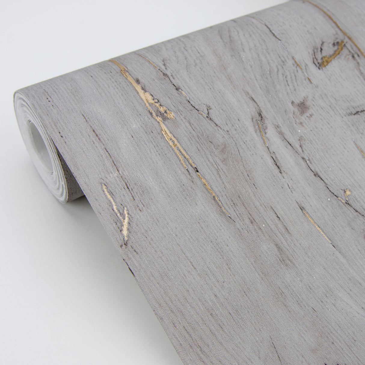 Advantage 4020-86009 Jackson Grey Wooden Plank Wallpaper