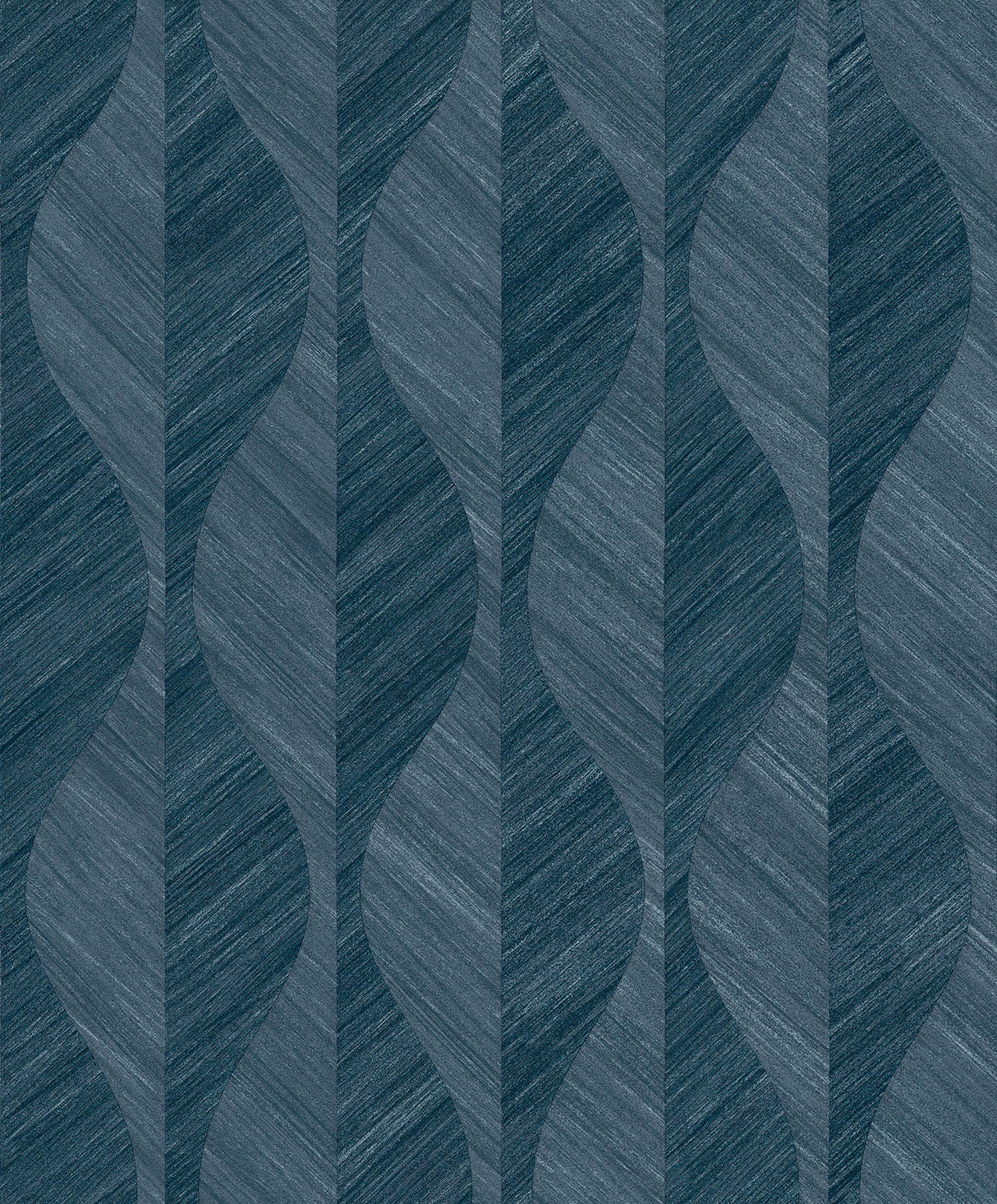 Advantage 4025-82501 Oresome Indigo Ogee Wallpaper