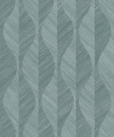 Advantage 4025-82505 Oresome Teal Ogee Wallpaper