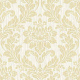 Advantage 4025-82514 Galois Gold Damask Wallpaper