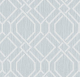 Advantage 4025-82522 Frege Light Blue Trellis Wallpaper