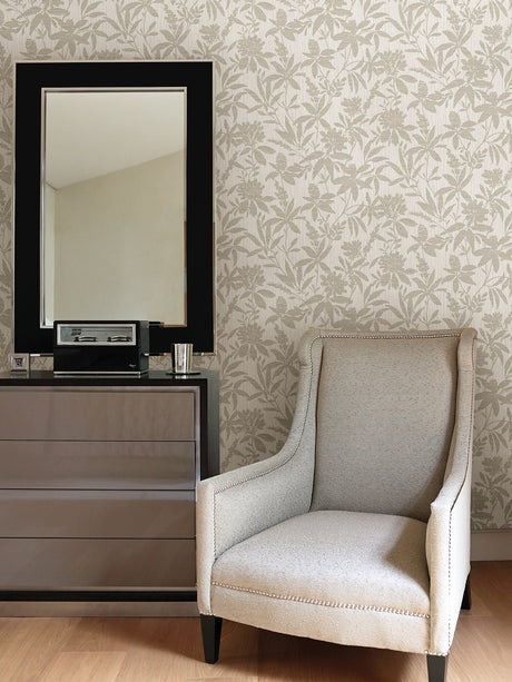 Advantage 4025-82537 Riemann Beige Floral Wallpaper