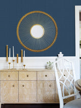 Advantage 4025-82551 Hilbert Navy Geometric Wallpaper