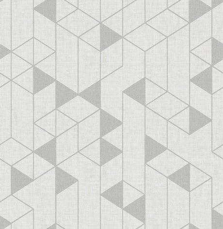 A-Street Prints 4034-26772 Fairbank Champagne Linen Geometric Wallpaper by Scott Living - Eade's Wallpaper