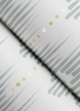 Eade’s Holmby Seafoam Brushstroke Zigzag Wallpaper by Scott 