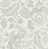 Eade’s Culver Grey Jacobean Wallpaper by Scott Living Grey