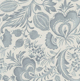 Eade’s Culver Slate Jacobean Wallpaper by Scott Living Slate