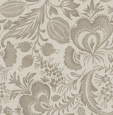 Eade’s Culver Light Brown Jacobean Wallpaper by Scott Living