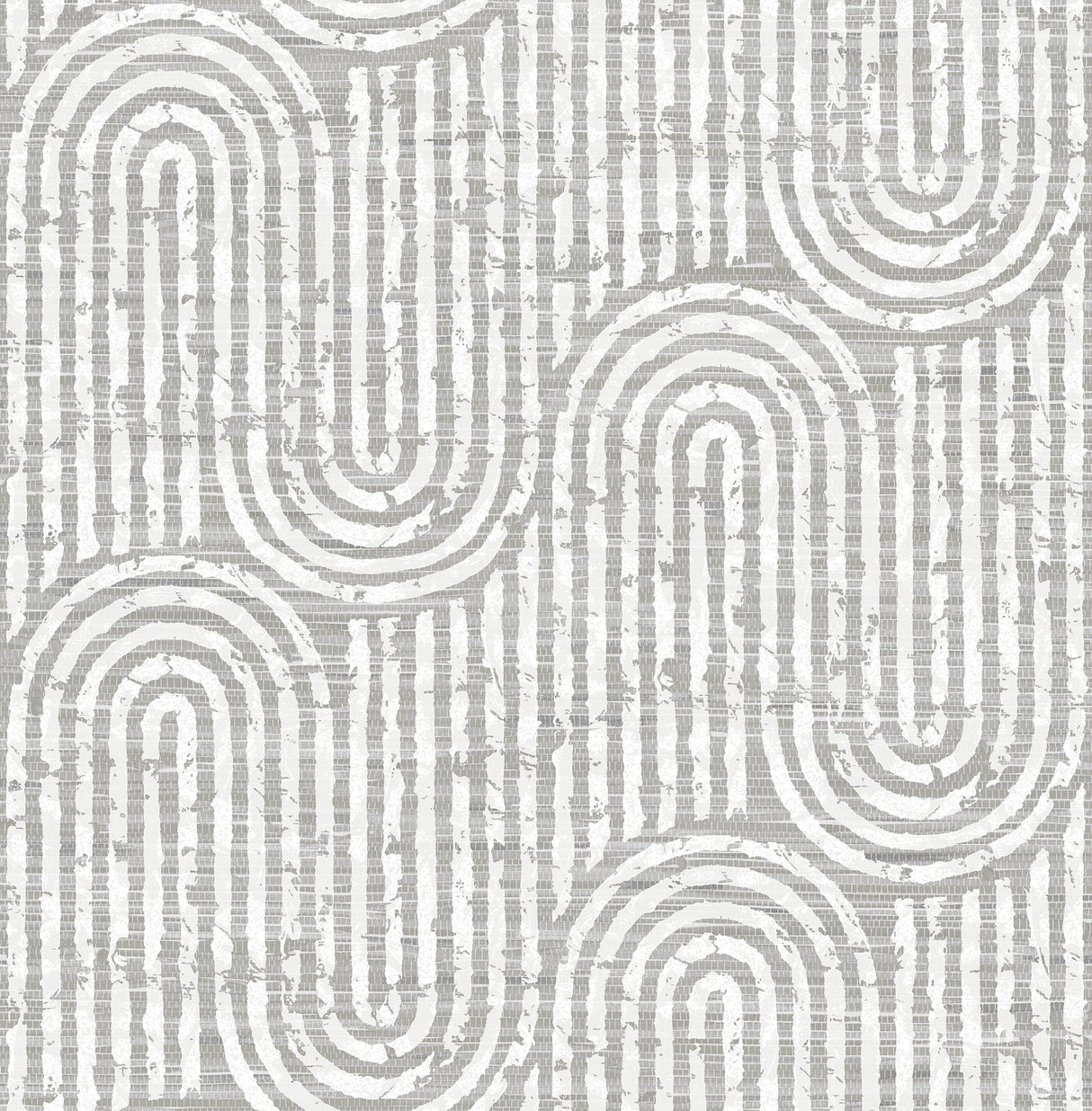 A-Street Prints 4034-26785 Trippet Grey Zen Waves Wallpaper by Scott Living