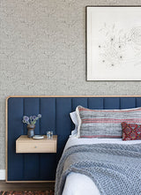 Eade’s Trippet Grey Zen Waves Wallpaper by Scott Living Grey