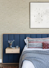 Eade’s Trippet Light Brown Zen Waves Wallpaper by Scott Livi