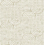 Eade’s Trippet Light Brown Zen Waves Wallpaper by Scott Livi