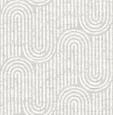 Eade’s Trippet Bone Zen Waves Wallpaper by Scott Living Bone