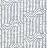 Eade’s Trippet Blue Zen Waves Wallpaper by Scott Living Blue
