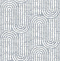 Eade’s Trippet Blue Zen Waves Wallpaper by Scott Living Blue