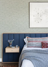Eade’s Trippet Sage Zen Waves Wallpaper by Scott Living Sage