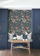 Eade’s Crestwood Blue Crowned Crane Wallpaper by Scott Livin