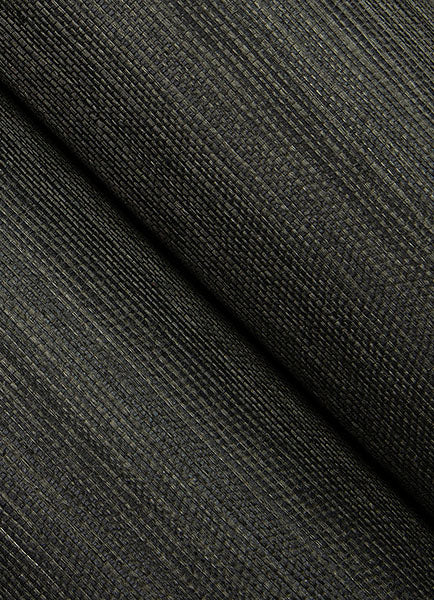 Eade’s Colcord Black Sisal Grasscloth Wallpaper by Scott Liv